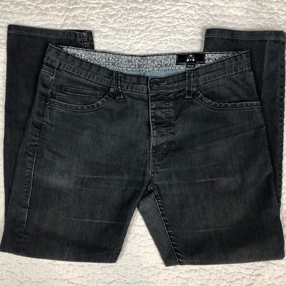 ZAK Button Fly Black Jeans